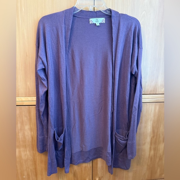 Pink Rose Plum Women's Cardigan - Picture 1 of 3